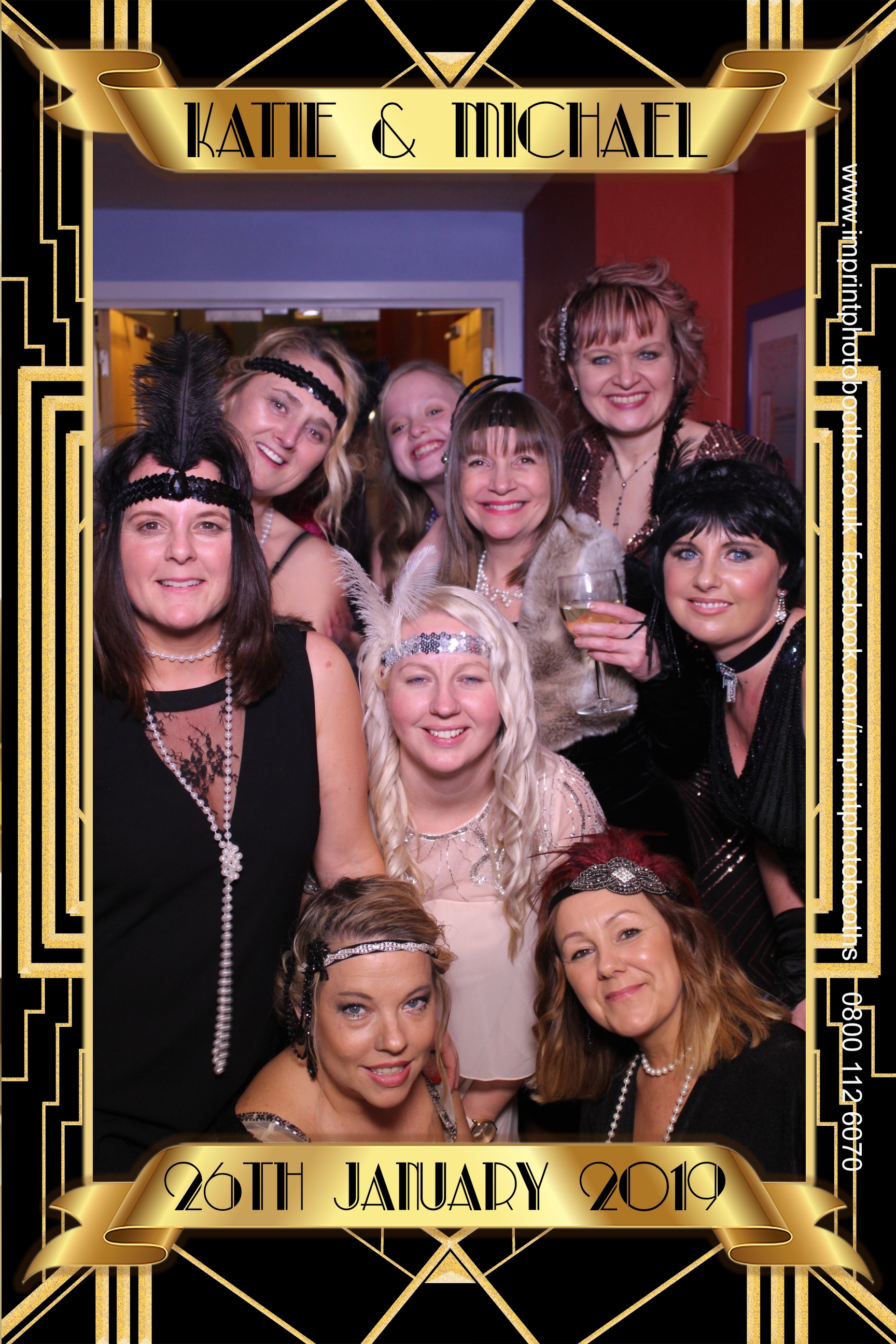 Katie and Michael's Wedding | View more photos from the event at gallery.imprintphotobooths.co.uk/u/Imprint-Photobooths/Katie-and-Michaels-Wedding